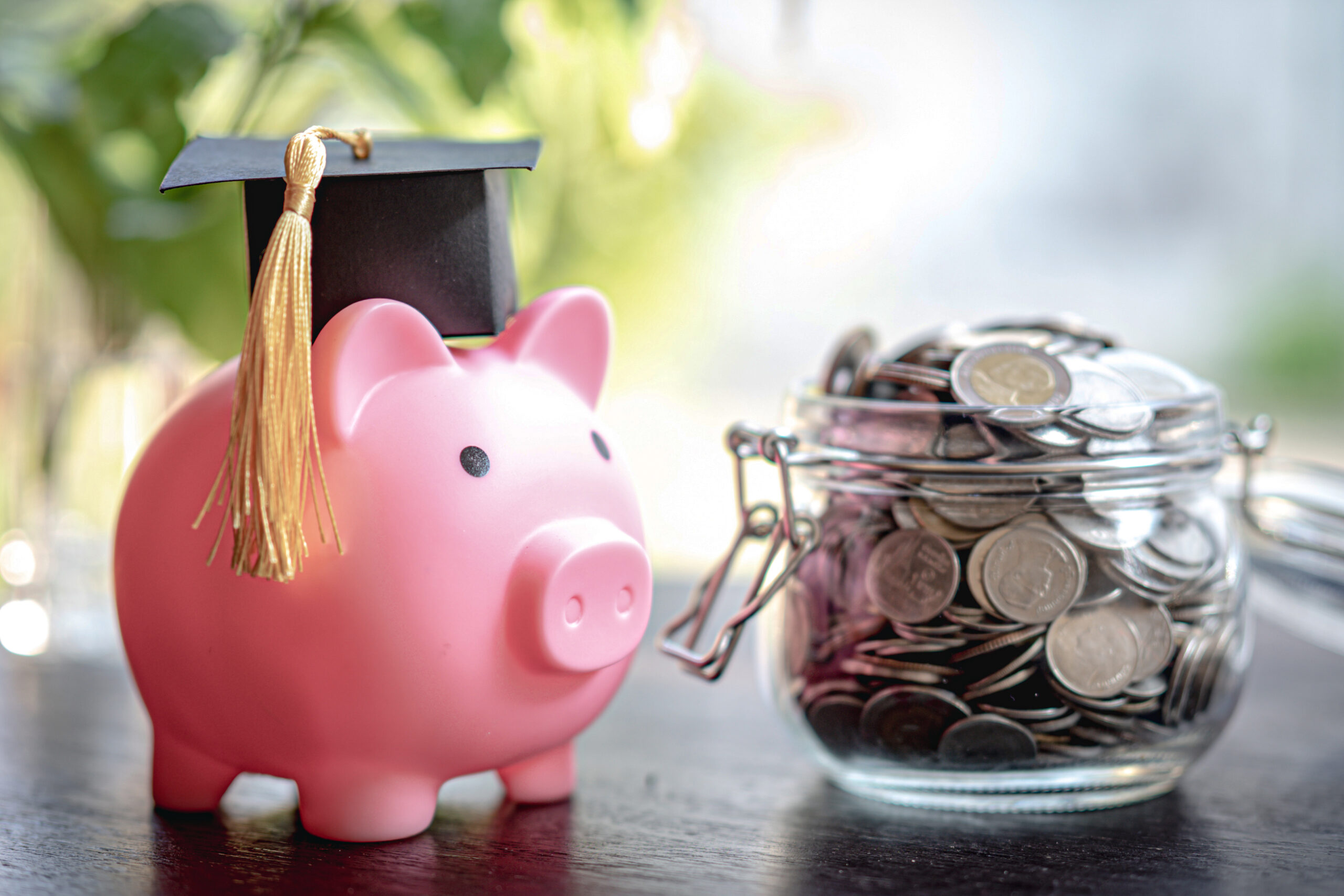 Piggy bank for education